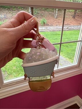 Bubble Bath Keychain Hand Sanitizer Holder Pocketback BBW